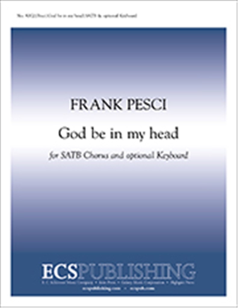 God be in my head
